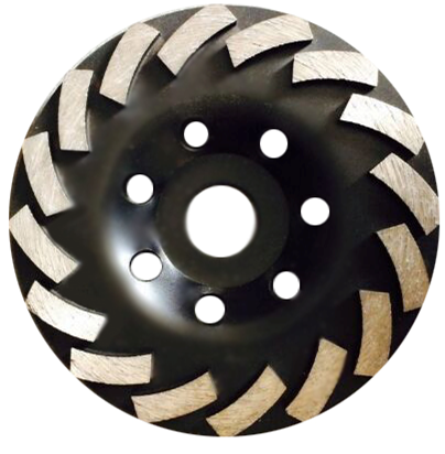 Diagonal Row Cup Wheel