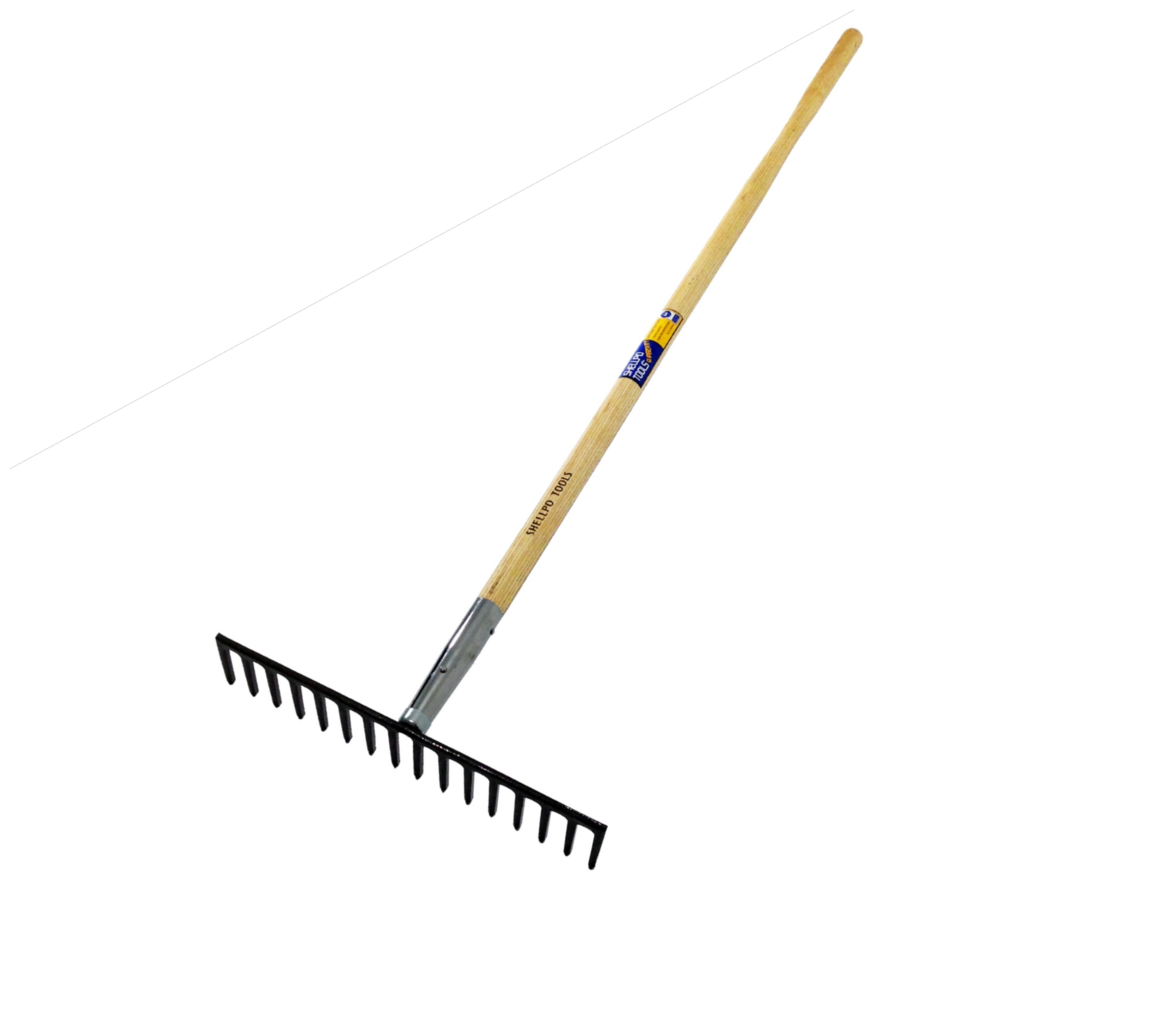 16 Tine Super Duty Level Head Stone Rake